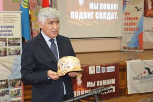 Уроки мужества и патриотические выставки прошли для школьников 1-11 классов "СОШ г. Нариманов" Астраханской области